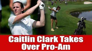 Caitlin Clark Takes Over Golf Channel in Pro-Am