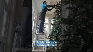 Do This Before You Decorate the Christmas Tree - Tip from a Cleaning Pro