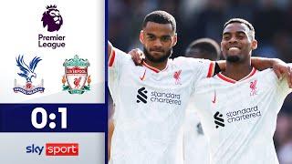 Reds setzen sich an der Spitze fest! | Crystal Palace - FC Liverpool | Highlights - Premier League