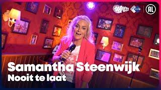 Samantha Steenwijk - Nooit te laat (LIVE) // Sterren NL Radio