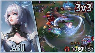 Honor of Kings【Arli】3v3 game mode ｜Modo de jogo 3v3