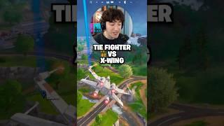 TIE Fighter Vs X-Wing in Fortnite!