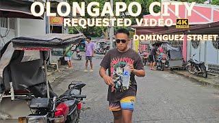 WALK TO DOMINGUEZ STREET STA RITA BALIC BALIC OLONGAPO CITY [4K HDR] THIS IS A REQUESTED VIDEO