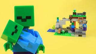 LEGO Minecraft The Zombie Cave | Set Review & Speed Build