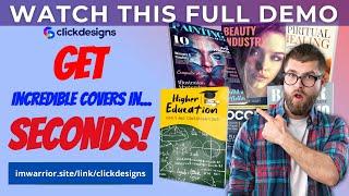 ClickDesigns Review Full Complete ClickDesigns Demo Better Than Canva?