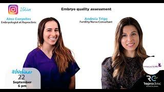 Embryo quality assessment