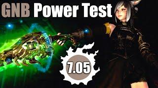 7.05 Gunbreaker/GNB - Power Test & Rotation