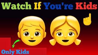 Watch This Video If You're a Kids...(Hurry up).#zelura #facts #usa #emoji