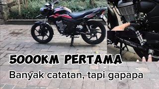 5000km pertama, bersama Honda CB 150 Verza