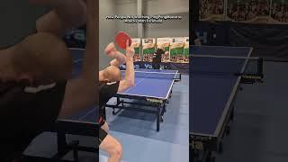 How People Not Watching PingPongMaestros Attacks With Forehand #tabletennis #pingpong