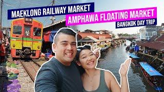 Amphawa Floating Market & Maeklong Railway Market Day Tour | Bangkok, Thailand