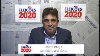 Eleições 2020 - Entrevistado Candidato André Braga