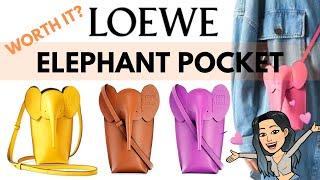 LOEWE ELEPHANT POCKET HANDBAG REVIEW  LOEWE PUZZLE HANDBAG Review