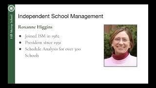 Daily Schedule Recommendations Info Session