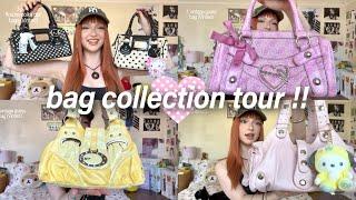my ENTIRE bag collection tour !! (40+ bags) ⭐️