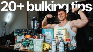 How To Gain Weight PROPERLY | Bulking Advice | Full Day of Eating