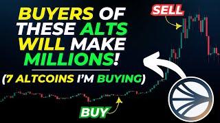 7 ALTS TO BUY IN THIS CRYPTO SALE! (TIME SENSITIVE)