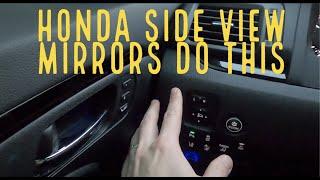 Honda Ridgeline side view mirrors do this!