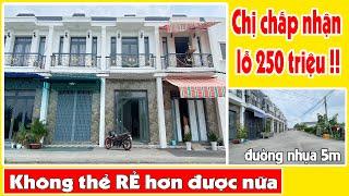 Nhà Đất Bình Chánh 2023 | Bán nhà giá rẻ | CHỊ CHẤP NHẬN LỖ 250 Triệu luôn em ơi!! Đường Nhựa