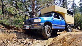 Off-Road DIY Truck Camper Test | Overland Camping Trip