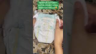 Pampers Active Baby Newborn Taped Diapers: Review #baby #diapers #newborn #shortsfeed #shorts