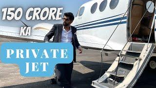 ₹150 Crore Ka Private Jet Lele ?  | Mumbai To Delhi In Charter Plane | Mridul Madhok