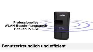 Professionelles PC-Beschriftungsgerät brother P-touch P750W