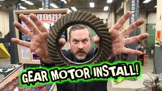 Virtual Pinball: How to install a gear motor!