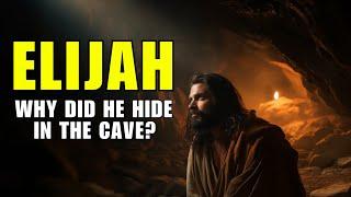 Why Did the Prophet Elijah Hide in the Cave? Bible Stories.