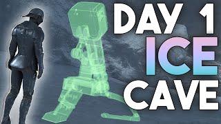 Duo Claiming an OP Modded ICE CAVE on Day 1! - Ark PvP