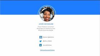 How Power Platform Apps Connect by Azure McFarLane (Dynamics User Group Kenya Meetup)