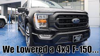 2023 Akins Ford F-150 4x4 IHC Suspension 3/5" Lowered Thunder Edition