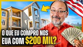 QUE IMÓVEL COMPRO NOS EUA COM $200 MIL?