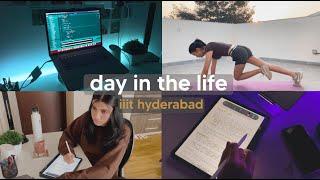 a day of my online semester at iiit hyderabad (finals szn)