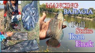 MANCING BAHAGIA..‼️ Mancing di Spot Bolangan Full Strike Ikan Enak & Dapat Makan Siang Gratis