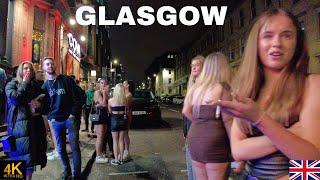 SATURDAY NIGHT GLASGOW NIGHTLIFE  WALKING TOUR