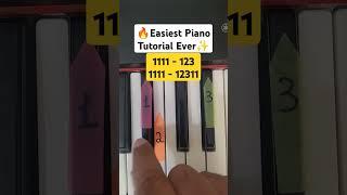  The Easiest Piano Tutorial Ever 