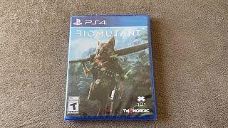 Biomutant PS4 Unboxing