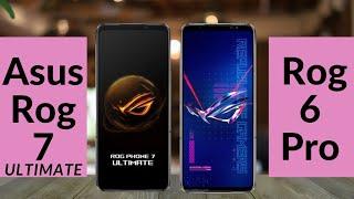 Asus Rog Phone 6 Pro vs Asus Rog Phone 7 Ultimate | Best Gaming Phones