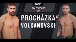 Alexander Volkanovski vs Jiri Prochazka | UFC #ufc | FREE FIGHT | T.S.V.TheHive | EA Sports UFC4