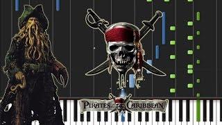 Davy Jones's theme - OST Pirates of the Caribbean [Synthesia Tutorial]