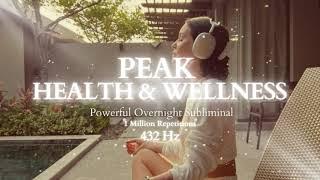 [EXTREMELY POWERFUL] Peak Physical & Mental Health - Overnight Subliminal -1 Million Repetitions