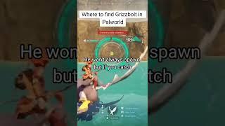 Where to find Grizzbolt in Palworld #palworld