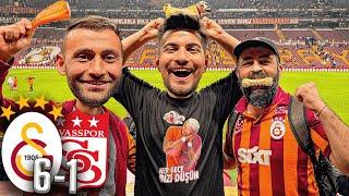 ŞAMPİYONLUK ATMOSFERİ MÜTHİŞ GOLLER EFSANE GÖRÜNTÜLER | Galatasaray 6 - 1 Sivasspor