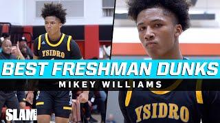 Mikey Williams BEST DUNKS of Freshman Year! 