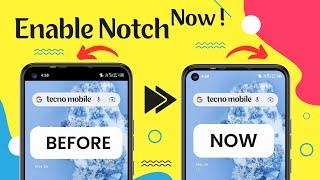 How to Enable Full display in Tecno Pova 5G | Enable Notch Screen |  Free Fire Full display Problem