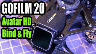 Caddx FPV Gofilm 20 4K Cinewhoop - Avatar HD First Bind & Fly But What's It Like?