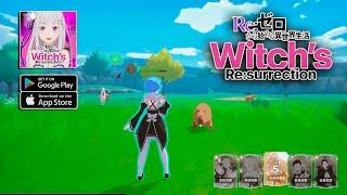 Re:Zero Witch's Re:surrection - Official Launch Gameplay (Android/iOS)