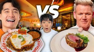 Uncle Roger Restaurant VS Gordon Ramsay Restaurant! Who Wins?