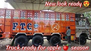 Truck ready for apple  season / New look ready  @Altaf_choudhary_0063 @FTC_VLOG_0063